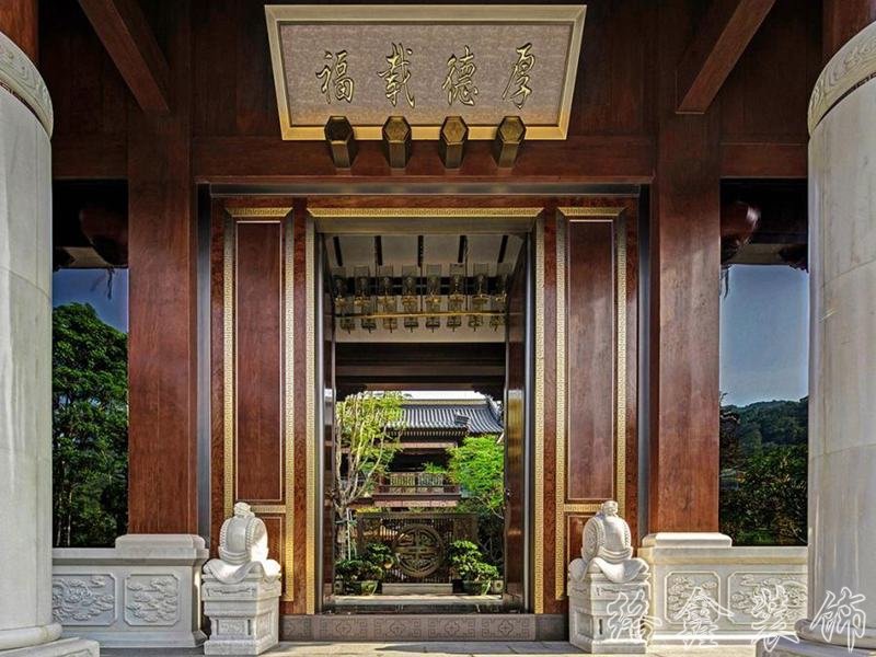 中式風(fēng)格會所室內(nèi)裝修裝飾設(shè)計(jì)效果-第1162期