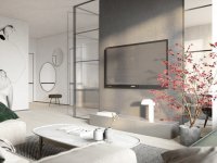 北歐風格家居裝修裝飾室內(nèi)設(shè)計效果-A1009-02