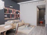 北歐風格家居裝修裝飾室內(nèi)設(shè)計效果-A1009-03